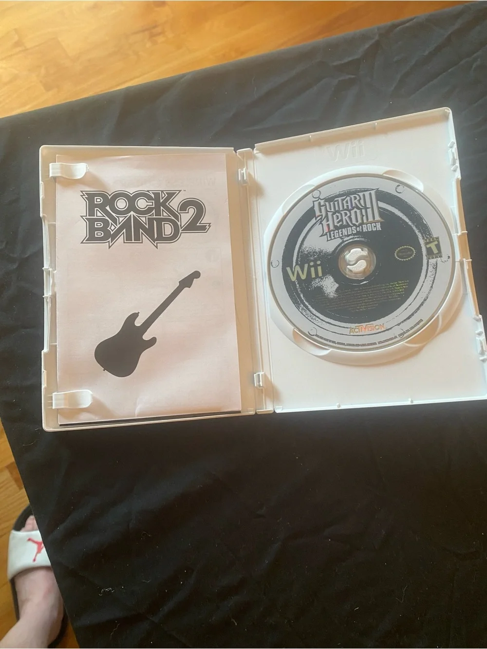 Nintendo Rock Band 2 - Blue White Game Case